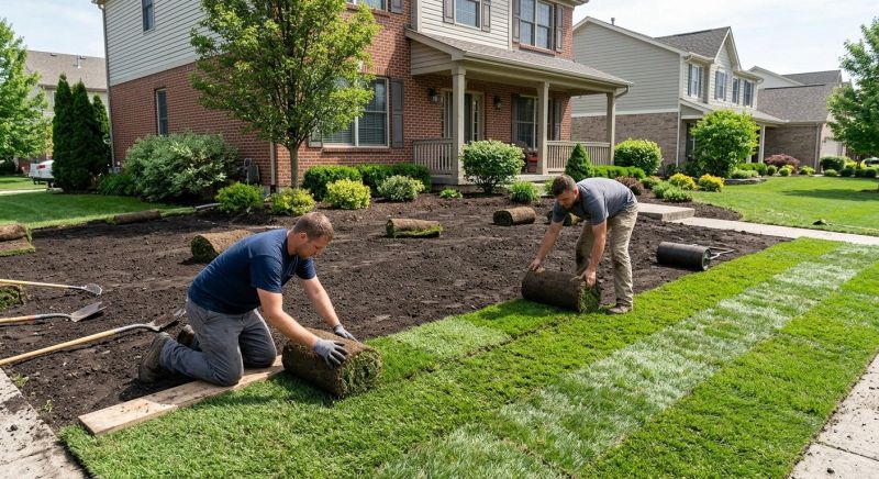 Zoysia Grass Installation in Rockwall, TX
